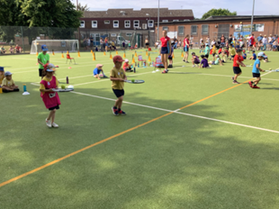 Children school sports day