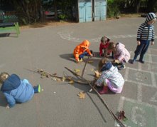 image of children playing games on school yard