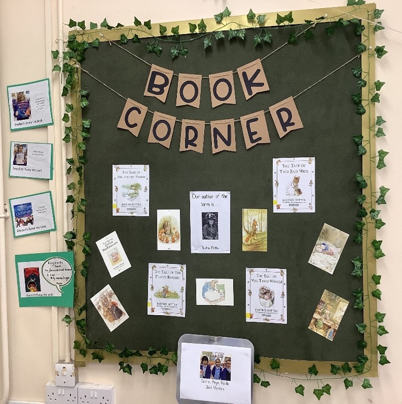 Book corner Notice board