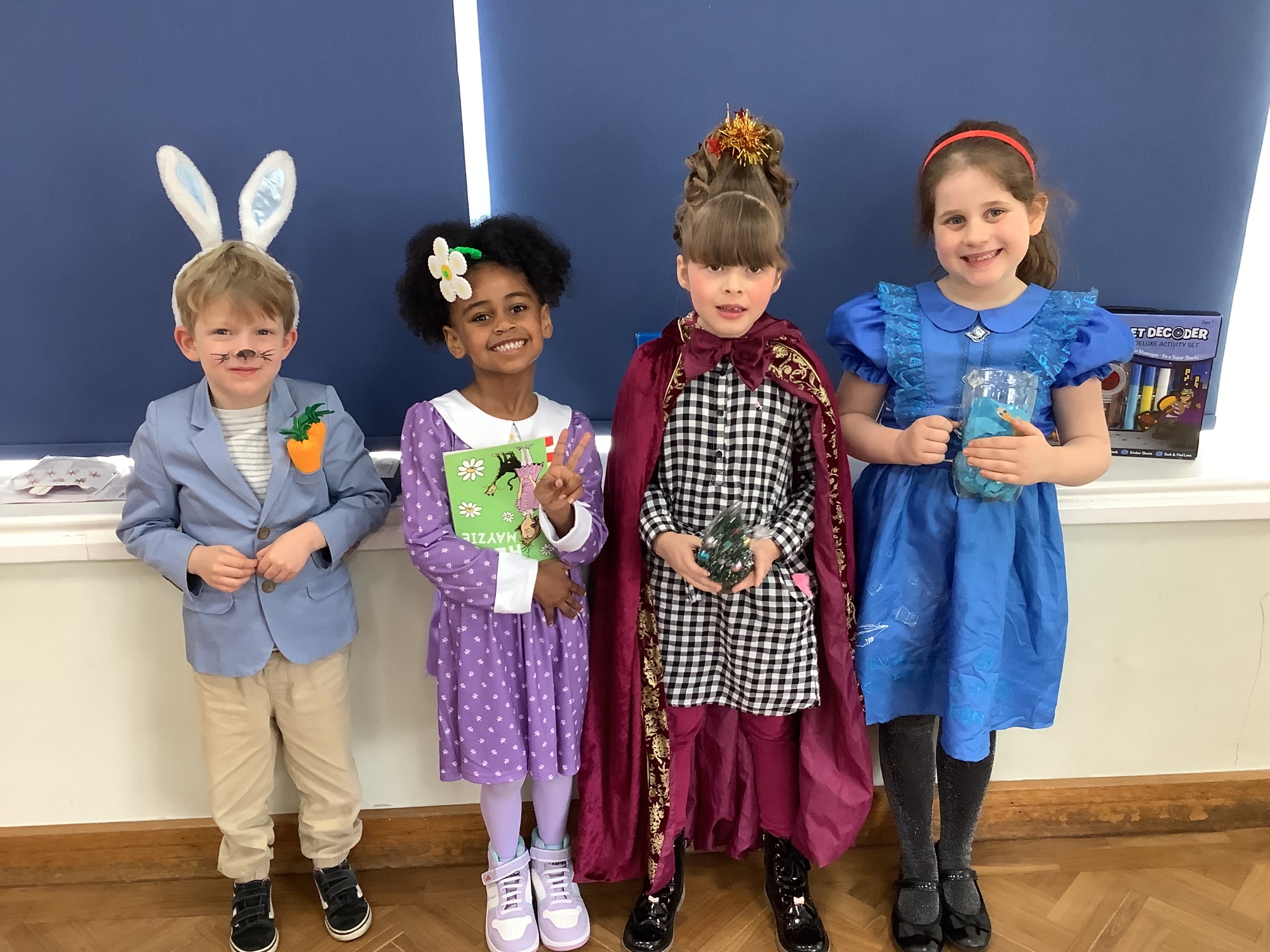 Children in costumes for World book day 24